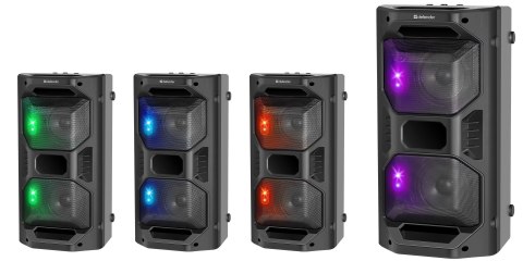 DEFENDER GŁOŚNIK BLUETOOTH 5.0 RAGE 50W LED/BT/FM/USB/MIC/TWS 65109 Defender DEFENDER GŁOŚNIK BLUETOOTH 5.0 RAGE 50W LED/BT/FM/USB/MIC/TWS 65109 Defender