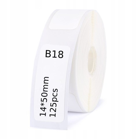 Etykiety termiczne Niimbot T14*50-125 White NiiMbot Etykiety termiczne Niimbot T14*50-125 White NiiMbot