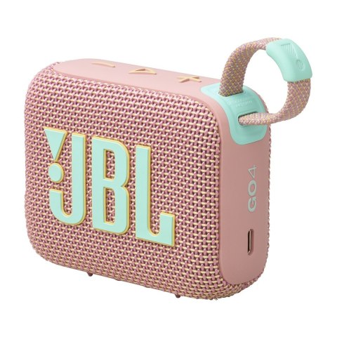 JBL GO 4 PINK głośnik przenośny Bluetooth różowy JBL JBL GO 4 PINK głośnik przenośny Bluetooth różowy JBL
