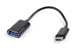 Kabel GEMBIRD A-OTG-CMAF2-01 (USB typu C M - USB 2.0 F; 0,20m; kolor czarny) GEMBIRD