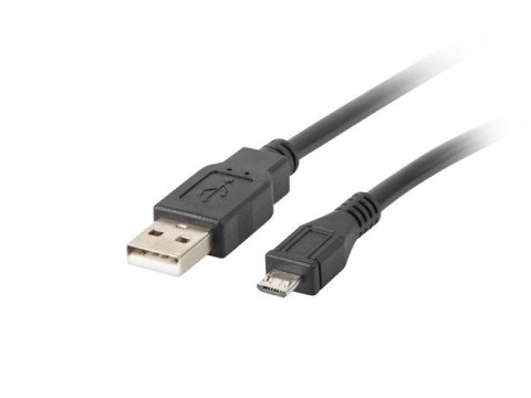 Kabel Lanberg CA-USBM-10CC-0010-BK (USB 2.0 M - Micro USB M; 1m; kolor czarny) Lanberg Kabel Lanberg CA-USBM-10CC-0010-BK (USB 2.0 M - Micro USB M; 1m; kolor czarny) Lanberg