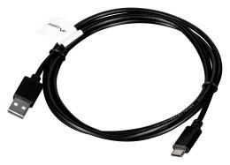 Kabel Lanberg QC 3.0 CA-USBO-20CU-0018-BK (USB 2.0 typu A - USB typu C ; 1,8m; kolor czarny) Lanberg