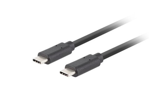 LANBERG KABEL USB-C M/M 3.2 GEN2 1.8M 10GB/S PD100W CA-CMCM-32CU-0018-BK Lanberg LANBERG KABEL USB-C M/M 3.2 GEN2 1.8M 10GB/S PD100W CA-CMCM-32CU-0018-BK Lanberg