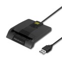QOLTEC CZYTNIK CHIPOWYCH KART ID INTELIGENTNY | SCR-0634 | USB TYP C Qoltec