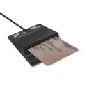 QOLTEC CZYTNIK CHIPOWYCH KART ID INTELIGENTNY | SCR-0636 | USB TYP C Qoltec