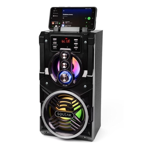 SQUEAK BEATBOXER BLUETOOTH 5.1 SPEAKER - GŁOŚNIK BLUETOOTH Z KARAOKE, RADIO FM, MICROSD, AUX I USB SQ1000 SQUEAK SQUEAK BEATBOXER BLUETOOTH 5.1 SPEAKER - GŁOŚNIK BLUETOOTH Z KARAOKE, RADIO FM, MICROSD, AUX I USB SQ1000 SQUEAK