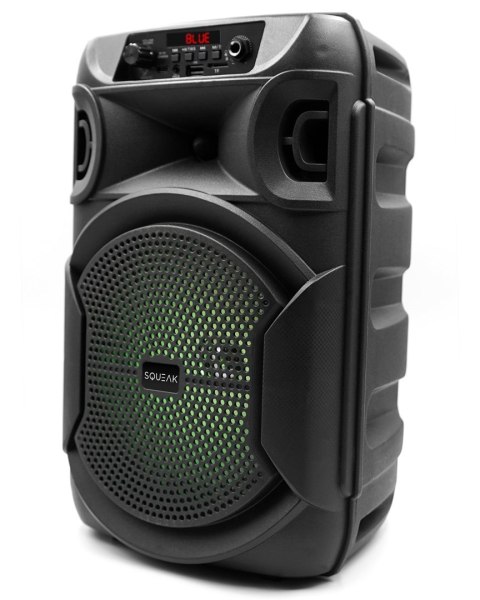 SQUEAK GŁOŚNIK KARAOKE PULSETOWER BLUETOOTH 5.3, RADIO FM, MICROSD, AUX, USB SQ1006 SQUEAK SQUEAK GŁOŚNIK KARAOKE PULSETOWER BLUETOOTH 5.3, RADIO FM, MICROSD, AUX, USB SQ1006 SQUEAK