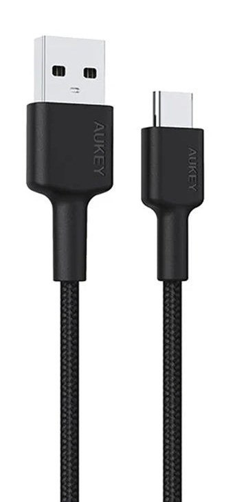 AUKEY CB-CD30 KABEL USB-C QC PD 0.9M 3A NYLON AUKEY