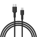 AUKEY CB-CL02 NYLONOWY KABEL USB C-LIGHTNING 1.2M AUKEY