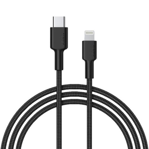 AUKEY CB-CL02 NYLONOWY KABEL USB C-LIGHTNING 1.2M AUKEY