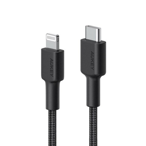 AUKEY CB-CL03 NYLONOWY KABEL USB C-LIGHTNING 2M PD AUKEY AUKEY CB-CL03 NYLONOWY KABEL USB C-LIGHTNING 2M PD AUKEY