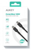 AUKEY CB-SCC101 KABEL USB-C QC PD 1M 5A 100W AUKEY