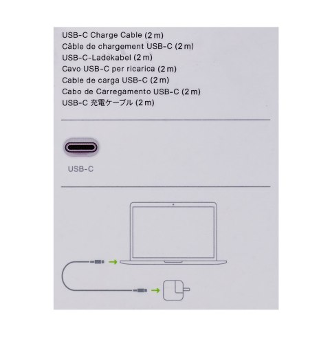 Apple USB-C 2m Biały MLL82ZM/A Apple Apple USB-C 2m Biały MLL82ZM/A Apple