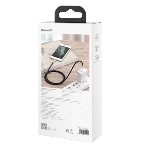 BASEUS CAFULE KABEL USB DO LIGHTNING 2.4A, 1M (CZA Baseus BASEUS CAFULE KABEL USB DO LIGHTNING 2.4A, 1M (CZA Baseus