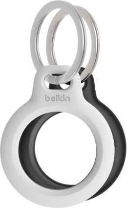 BELKIN ETUI AIRTAG Z KÓŁKIEM 2 SZT CZARNE/BIAŁE Belkin