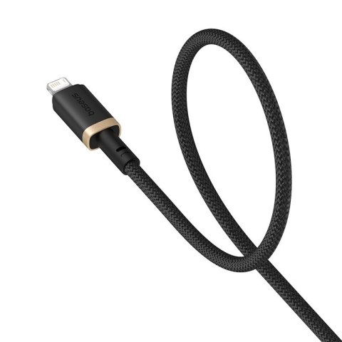 Kabel Baseus Dura 2.4A 1m (czarno-złoty) Baseus Kabel Baseus Dura 2.4A 1m (czarno-złoty) Baseus