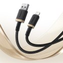 Kabel Baseus Dura 2.4A 1m (czarno-złoty) Baseus