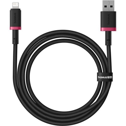 Kabel Baseus Dura 2.4A 1m (czerwono-czarny) Baseus Kabel Baseus Dura 2.4A 1m (czerwono-czarny) Baseus