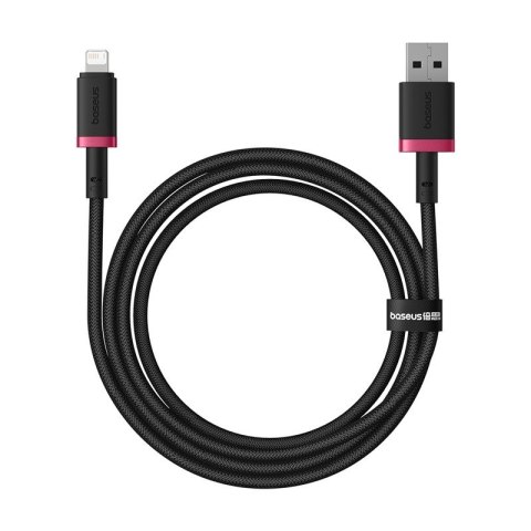 Kabel Baseus Dura 2.4A 1m (czerwono-czarny) Baseus Kabel Baseus Dura 2.4A 1m (czerwono-czarny) Baseus