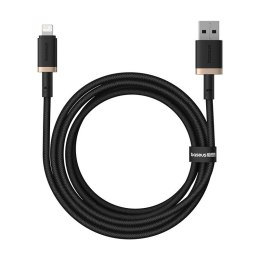Kabel Baseus Dura 2.4A 2m (czarno-złoty) Baseus