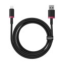Kabel Baseus Dura 2.4A 2m (czerwono-czarny) Baseus
