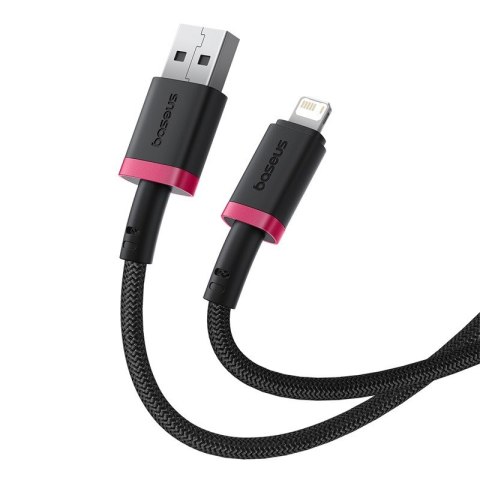 Kabel Baseus Dura 2.4A 2m (czerwono-czarny) Baseus Kabel Baseus Dura 2.4A 2m (czerwono-czarny) Baseus