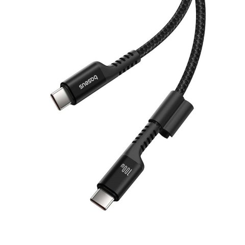 Kabel Baseus Fish-Eye Typ C-Typ C 100W 1m (czarny) Baseus Kabel Baseus Fish-Eye Typ C-Typ C 100W 1m (czarny) Baseus
