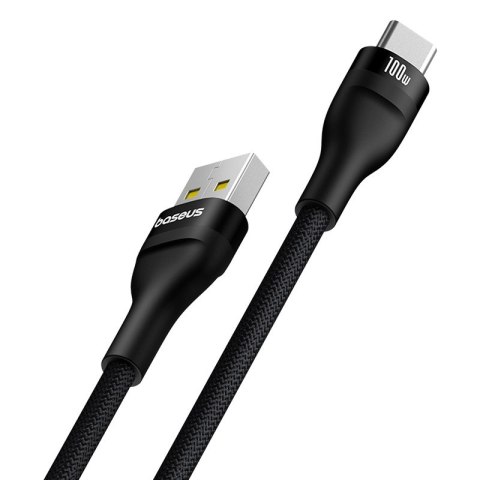 Kabel Baseus Flash 2 USB-USB C 100w 2m (czarny) Baseus Kabel Baseus Flash 2 USB-USB C 100w 2m (czarny) Baseus