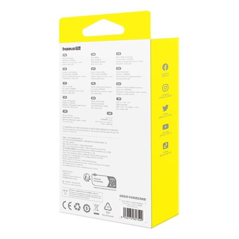 Kabel Baseus Flash 2 USB-USB C 100w 2m (czarny) Baseus Kabel Baseus Flash 2 USB-USB C 100w 2m (czarny) Baseus
