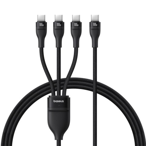 Kabel Baseus Flash Series 3 100W 1,5m (czarny) Baseus