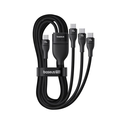 Kabel Baseus Flash Series 3 100W 1,5m (czarny) Baseus Kabel Baseus Flash Series 3 100W 1,5m (czarny) Baseus