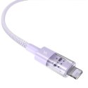 Kabel Baseus Gem 2.4A 1m (fioletowy) Baseus
