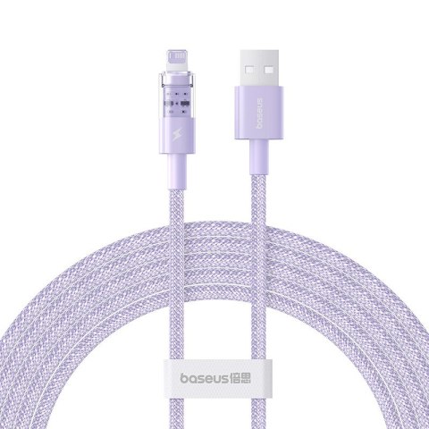 Kabel Baseus Gem 2.4A 2m (fioletowy) Baseus