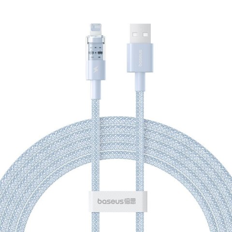 Kabel Baseus Gem 2.4a 2m (niebieski) Baseus Kabel Baseus Gem 2.4a 2m (niebieski) Baseus