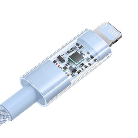 Kabel Baseus Gem 2.4a 2m (niebieski) Baseus Kabel Baseus Gem 2.4a 2m (niebieski) Baseus