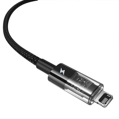 Kabel Baseus Gem Typ C 2.4A 1m (czarny) Baseus Kabel Baseus Gem Typ C 2.4A 1m (czarny) Baseus