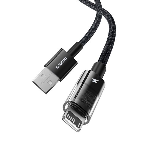 Kabel Baseus Gem Typ C 2.4A 2m (czarny) Baseus Kabel Baseus Gem Typ C 2.4A 2m (czarny) Baseus
