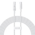 Kabel Baseus Gem Typ C-Typ C 100W 2m (biały) Baseus