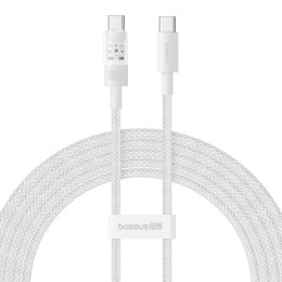 Kabel Baseus Gem Typ C-Typ C 100W 2m (biały) Baseus