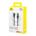 Kabel Baseus Gem Typ C-Typc C 100W 2m (czarny) Baseus