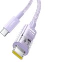 Kabel Baseus Gem Typ C-Typc C 100W 2m (fioletowy) Baseus
