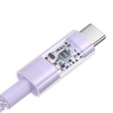 Kabel Baseus Gem Typ C-Typc C 100W 2m (fioletowy) Baseus