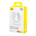 Kabel Baseus Gem Typ C-Typc C 100W 2m (fioletowy) Baseus