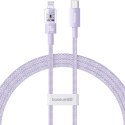Kabel Baseus Gem USB C-IP 20W 1m (fioletowy) Baseus