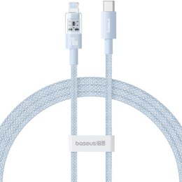 Kabel Baseus Gem USB C-IP 20W 1m (niebieski) Baseus