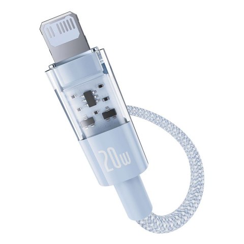Kabel Baseus Gem USB C-IP 20W 1m (niebieski) Baseus Kabel Baseus Gem USB C-IP 20W 1m (niebieski) Baseus
