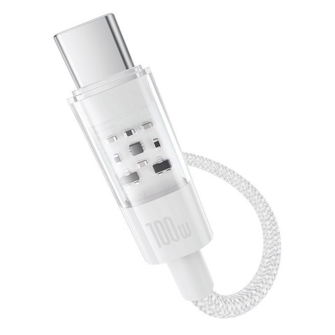 Kabel Baseus Gem USB-USB C 100W 1m (biały) Baseus Kabel Baseus Gem USB-USB C 100W 1m (biały) Baseus