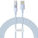 Kabel Baseus Gem USB-USB C 100W 2m (niebieski) Baseus