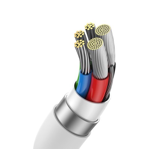Kabel Baseus Superior Typ C-Typ C 240W 1m (biały) Baseus Kabel Baseus Superior Typ C-Typ C 240W 1m (biały) Baseus