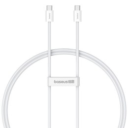 Kabel Baseus Superior Typ C-Typ C 30W 1m (biały) Baseus